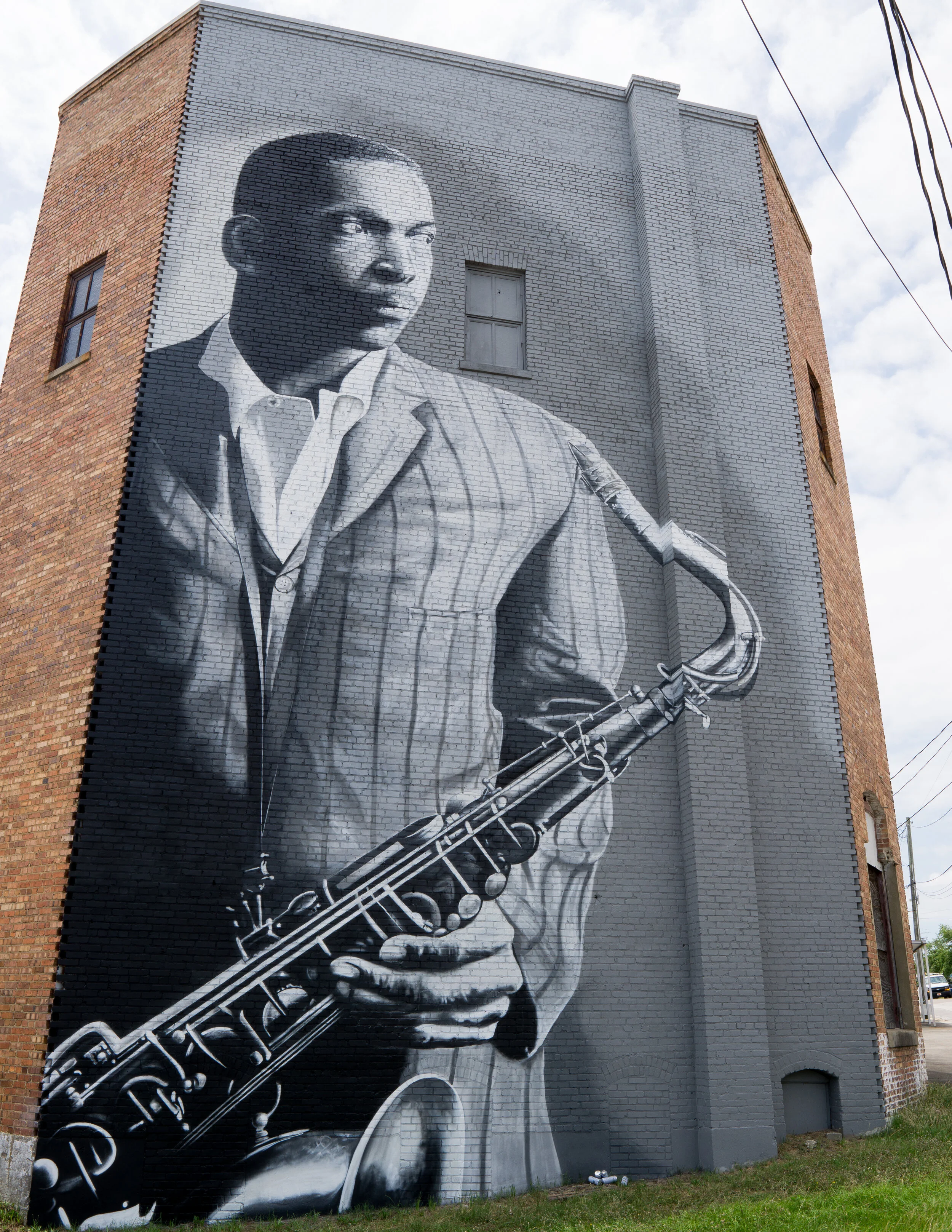 John Coltrane — NC MUSICIAN MURALS
